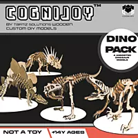 Dino Pack | 3D wooden Model Puzzle set
