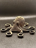 Layered 3D Model : Octopus
